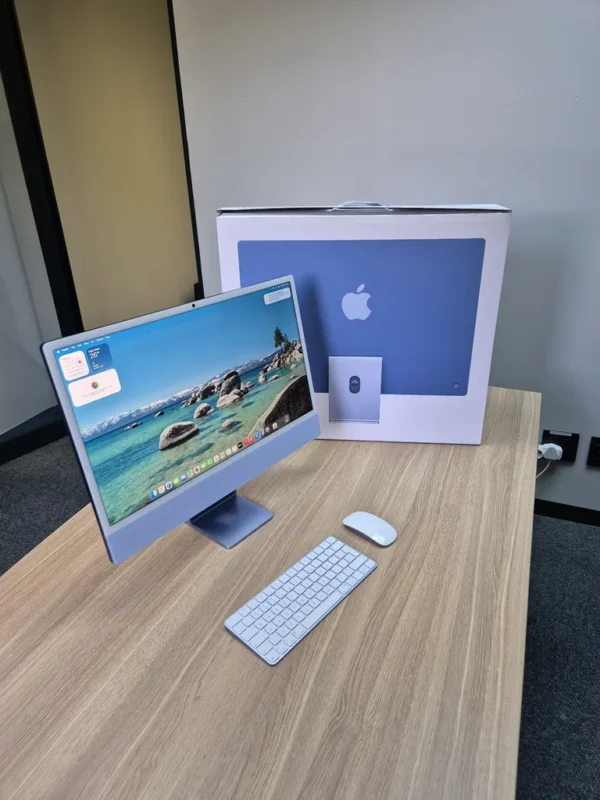 iMac 24-Inch M4 Chip 16GB 256GB Blue