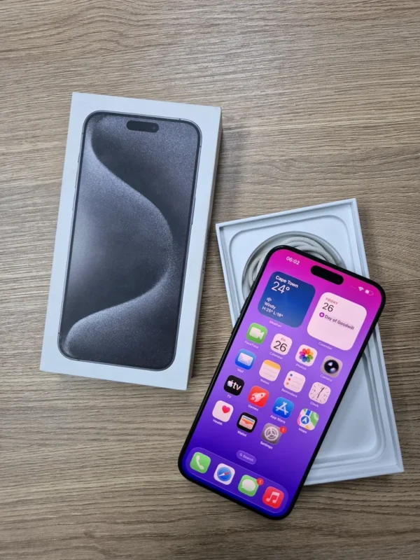 iPhone 15 Pro Max 512GB Black Titanium