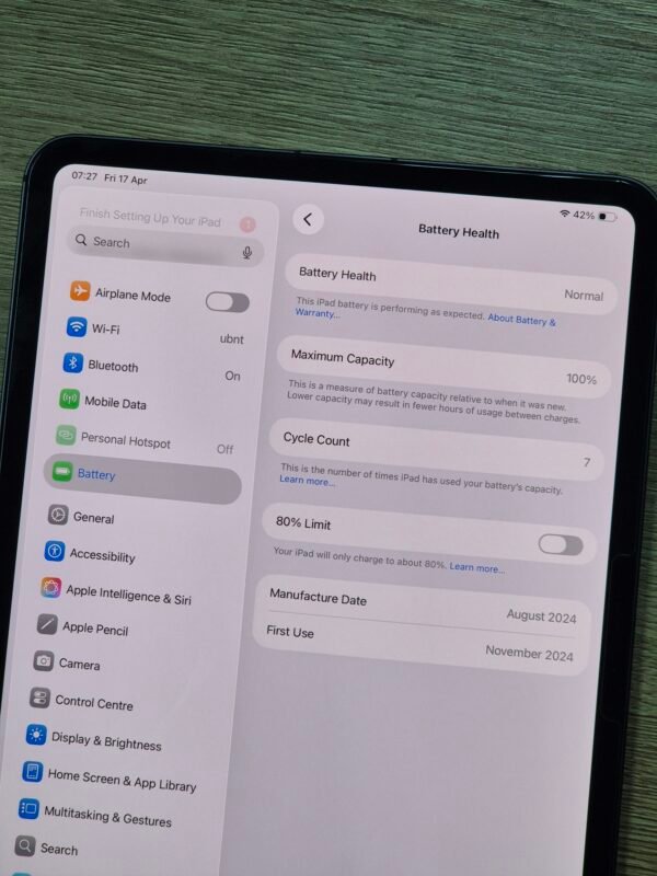 iPad Pro 11-Inch M4 512GB Wi-Fi and Cellular (Pre-owned)