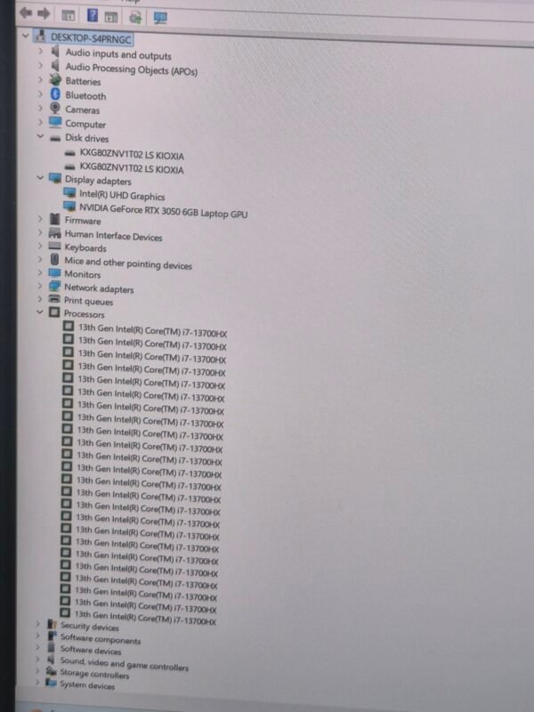 Lenovo Legion 5 Pro 13th Gen Core i7 32GB RTX 3050 6GB 2TB (Pre-owned)