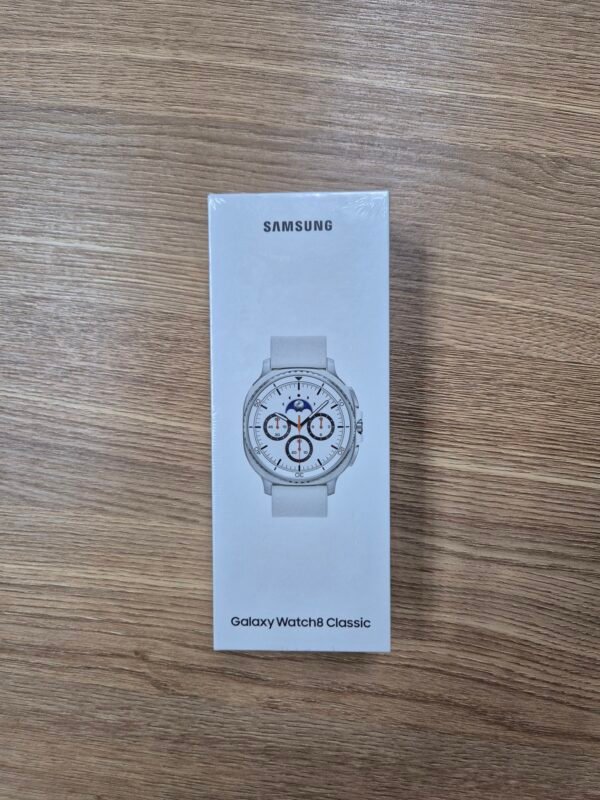 2026/06/1001135800-scaled.jpg Samsung Galaxy Watch 8 Classic 46mm LTE White (Brand New Sealed)