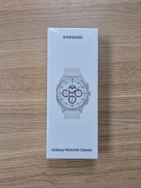 2026/06/1001135805-scaled.jpg Samsung Galaxy Watch 8 Classic 46mm LTE White (Brand New Sealed)