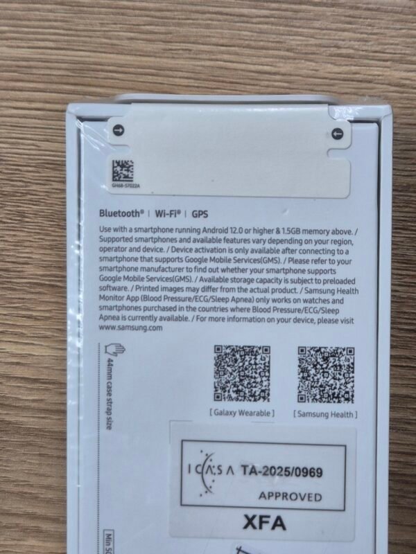 Samsung Galaxy Watch 8 44mm BT Silver (New Sealed)