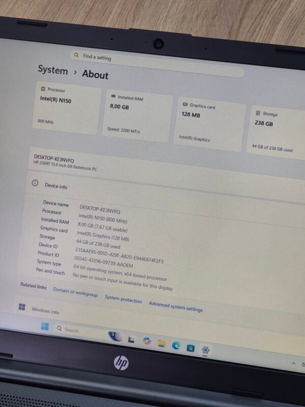HP 250 G9 NoteBook PC (Pre-owned)