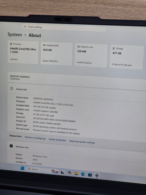 2026/08/1001277445-scaled.jpg Lenovo ThinkPad E16 Gen 3 Ultra 7 255H 16GB 512GB (Pre-owned)