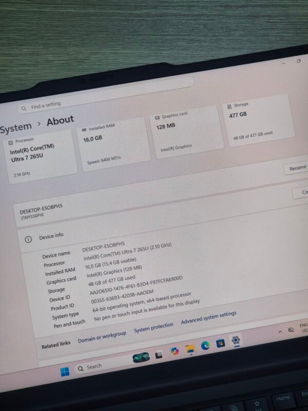 2026/08/1001297025-1-scaled.jpg Lenovo ThinkPad X1 Carbon G13 Aura Edition Ultra 7 265U 16GB RAM 512GB SSD (Pre-owned)
