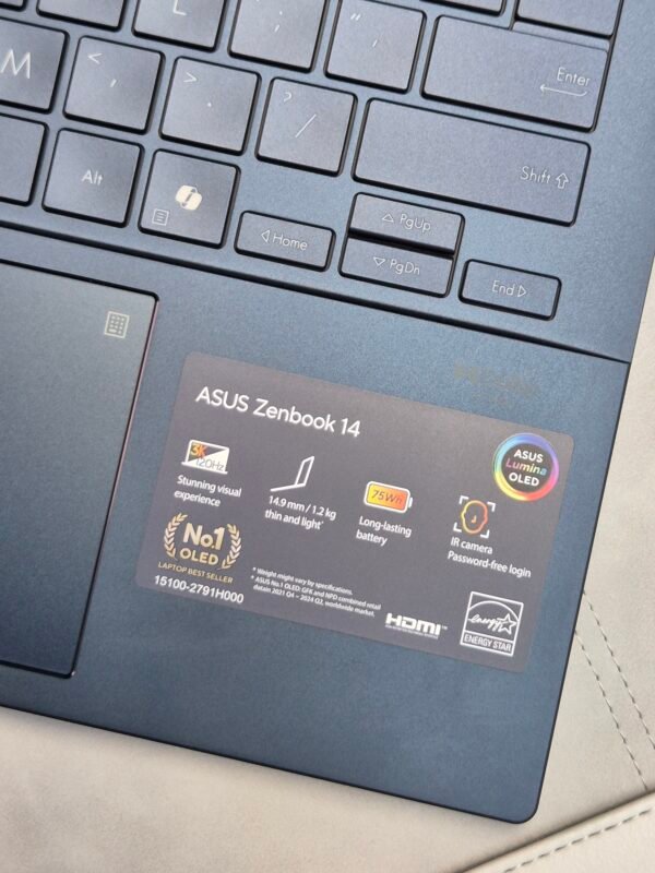 2026/08/1001297207-scaled.jpg Asus ZenBook 14 OLED Touchscreen Core Ultra 9 32GB RAM 1TB SSD (New Condition)