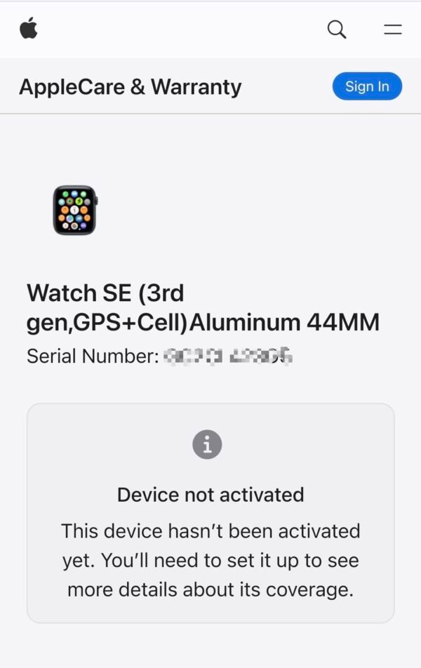 Apple Watch SE 3rd Gen 44mm GPS + Cellular (New Sealed)