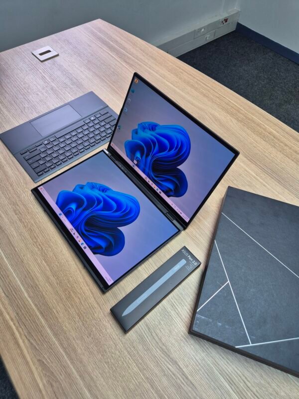 2026/09/1001337390-scaled.jpg ASUS Zenbook DUO 14 Inch OLED Core Ultra 9 285H 32GB RAM 1TB SSD (Pre-owned)