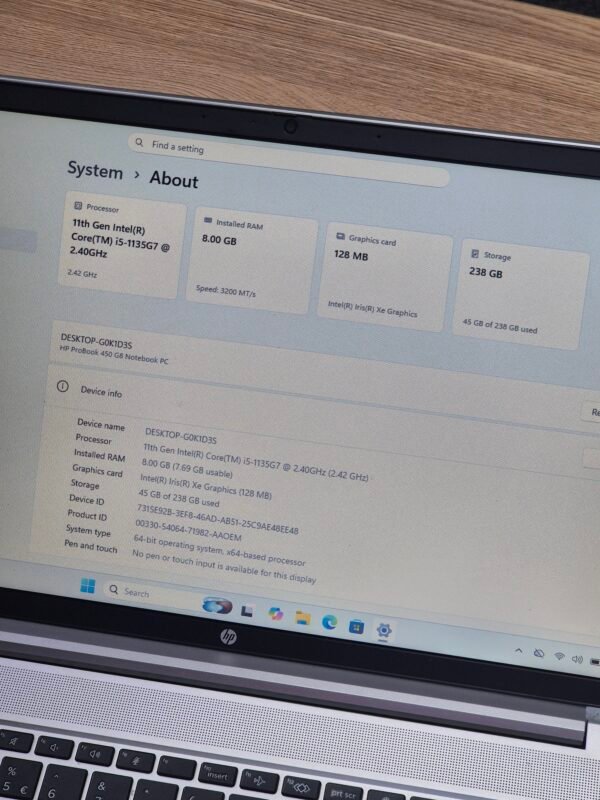2026/09/1001362322-scaled.jpg HP ProBook 450 G8 11th Gen Core i5 8GB RAM 256GB SSD (PRE-OWNED)
