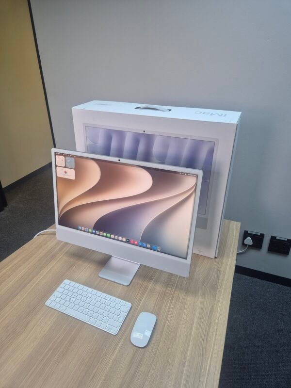 24-Inch iMac M4 Chip 24GB RAM 512GB SSD (PRE-OWNED)